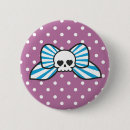 Search for skull heart badges Kawaii