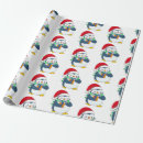 Search for christmas penguin wrapping paper North pole