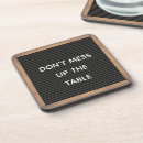 Search for message cork coasters Text
