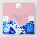 Search for cobalt blue clocks Vintage