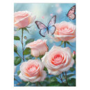 Search for pink rose tablecloths Butterfly