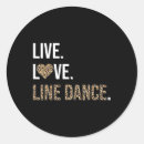 Search for funny lines stickers Dancer