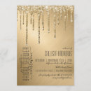 Search for luxury bridal shower invitations Gold foil