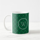 Search for plaid monogram mugs Traditional