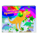 Search for dinosaur calendars Cartoon