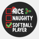 Search for softballs stickers Xmas