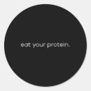 Search for protein stickers Fitness power