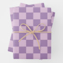 Search for light purple wrapping paper Chequered