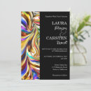 Search for multicolor wedding invitations Chic