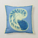 Search for nautilus shell cushions Blue