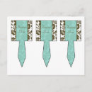 Search for blue damask postcards Black