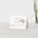 Search for matron of honour cards Floral