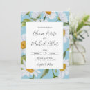 Search for blue daisies wedding invitations Pretty