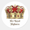 Search for royal highness stickers Queen