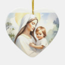 Search for madonna and child christmas tree decorations Baby