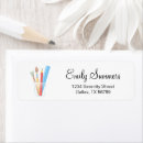 Search for pencil return address labels Modern