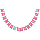 Search for turquoise bunting flags Pink