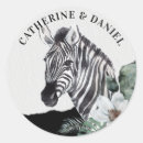 Search for animal wedding stickers Watercolor