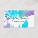 Search for artwork business cards Painter