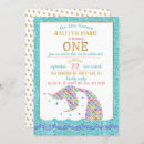 Search for mermaid glitter invitations Gold