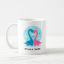 Search for lovely dinosaur mugs Couple