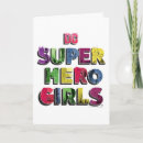 Search for girl superhero cards Cartoon