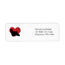 Search for cocker spaniel return address labels Silhouette