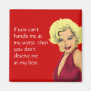 Search for blonde magnets Woman