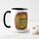 Search for big dreams mugs Colourful