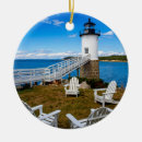 Search for maine lighthouse christmas tree decorations Ocean