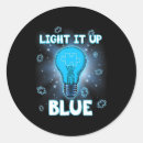 Search for light it up blue stickers Autism