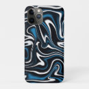 Search for blue swirl iphone cases Black