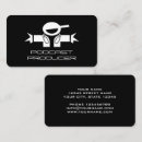 Search for podcast business cards Producer
