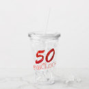 Search for 50th birthday tumblers Typography