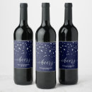 Search for blue and silver label wine wine labels Birthday