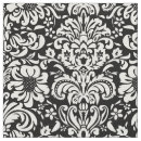 Search for black and white floral fabric Pattern