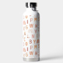 Search for alphabet water bottles Children