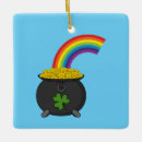 Search for shamrock christmas tree decorations Leprechaun