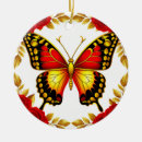 Search for butterfly christmas tree decorations Gold