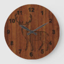 Search for carved wood clocks Buck