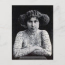 Search for vintage tattoo postcards Women