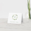Search for green leaf thank you cards Elegant