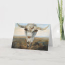 Search for longhorn cow cards Western