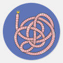 Search for worm cartoon stickers Insect