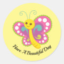 Search for butterfly cartoon stickers Cute