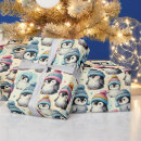 Search for christmas penguin wrapping paper Cartoon