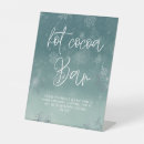 Search for hot cocoa bar signs Snowflakes