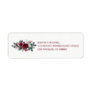 Search for peony wedding return address labels Elegant