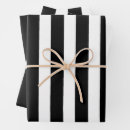Search for black and white striped wrapping paper Stripes