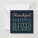Search for thankful grateful blessed cards Simple